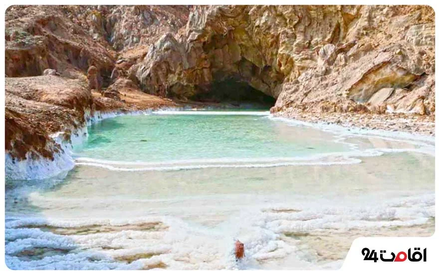 تصاویر خرسین کواه و غار نمکی در اطراف بندرعباس