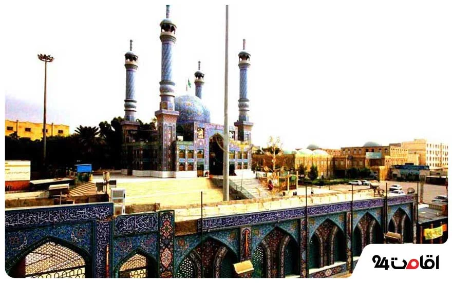 تصویر حرم امامزاده سید مظفر در بندرعباس