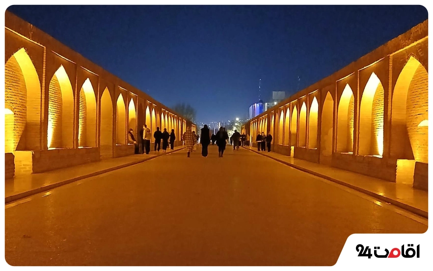 سی و سه پل؛ معرفی دقیق و متفاوت میراث ارزشمند اصفهان با عکس 9 شبهای رویایی سی و سه پل