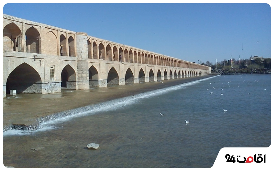 سی و سه پل؛ معرفی دقیق و متفاوت میراث ارزشمند اصفهان با عکس 4 سی و سه پل اصفهان