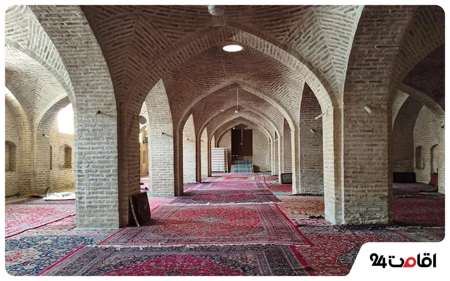 مسجد جامع از جاذبه‌های مذهبی دامغان