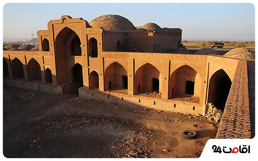 کاروانسرای مهر از دیدنی‌های دامغان