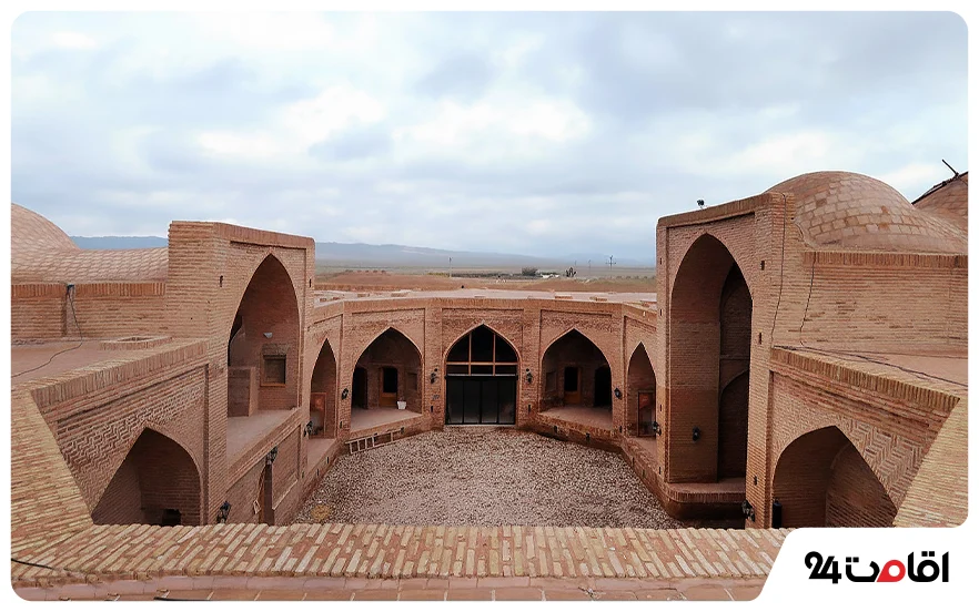کاروانسرای میاندشت از مکان‌های تاریخی دامغان