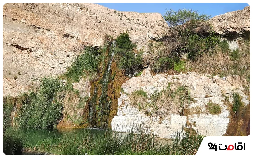 آبشار سرگچ؛ یکی از جاهای دیدنی رامهرمز در طبیعت