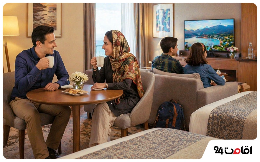 انتخاب محل اقامت و آرامش خانواده