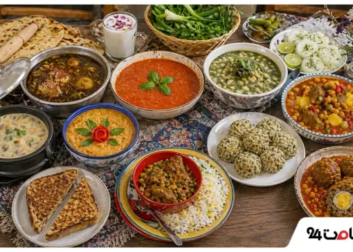غذاهای همدان