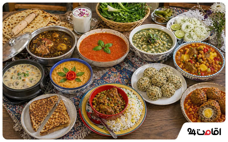 غذاهای همدان