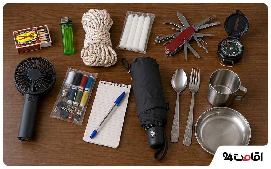 وسایل ضروری برای سفر بحرانی
