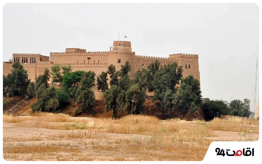کاخ آپادانا؛ یکی از جاهای دیدنی خوزستان