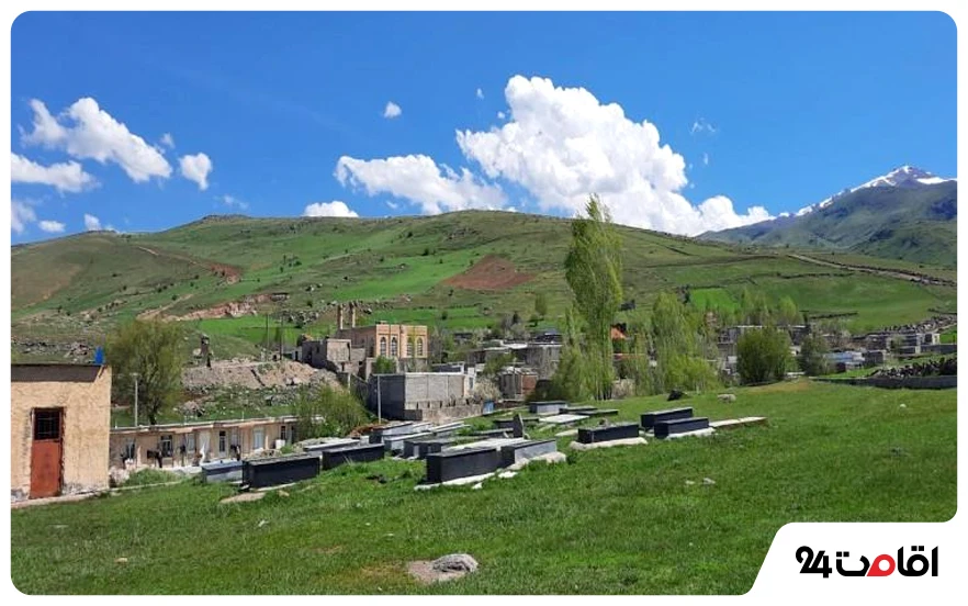 روستای آتشگاه از جاذبه‌های گردشگری سرعین