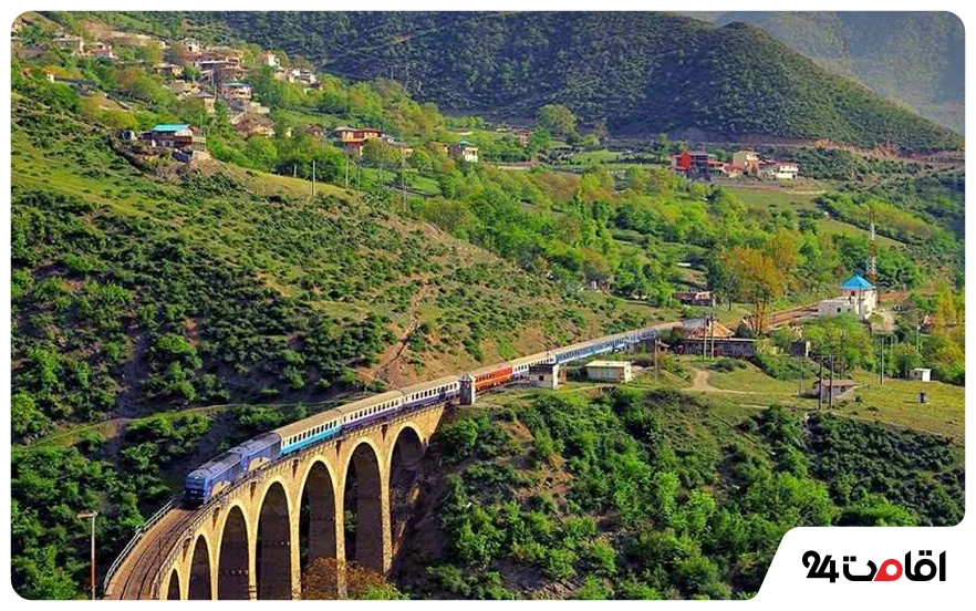 هزینه سفر به شمال با قطار