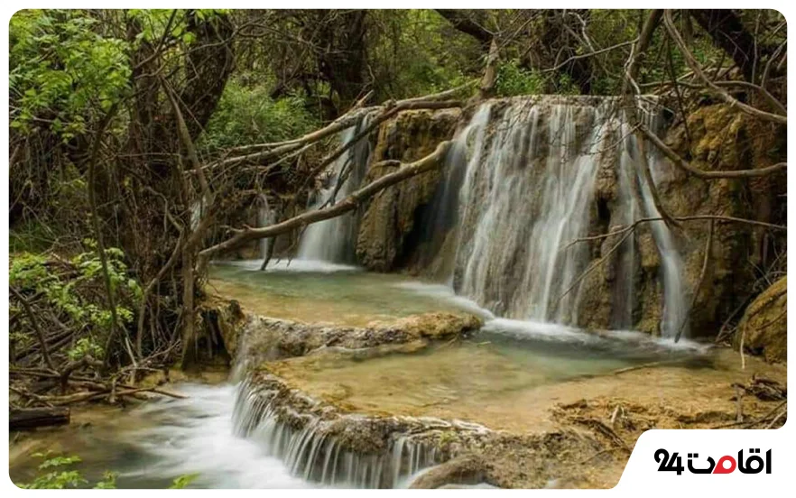 جنگل و آبشار نای‌انگیز؛ یکی از جاهای دیدنی لرستان