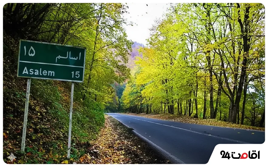 بهترین زمان سفر به شمال برای جاده و مسیر خوش‌منظره