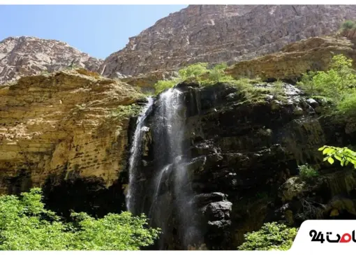 روستای اخلمد و آبشار اخلمد