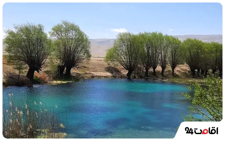 چشمه بالنگان؛ یکی از جاذبه های گردشگری هرمزگان در خاجی‌آباد