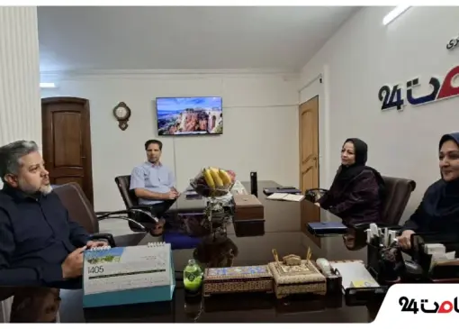 دیدار رئیس انجمن علمی طبیعتگردی ایران با مدیرعامل هلدینگ گردشگری اقامت ۲۴ 4 Blog e24 New Theme 2026 06 21T125534.619