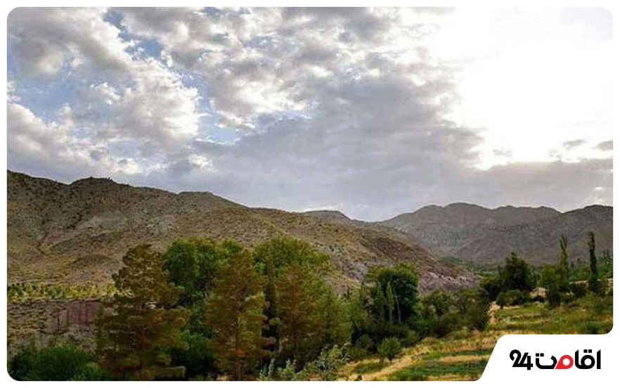 روستای دهبکری؛ یکی از جاهای دیدنی بم در طبیعت