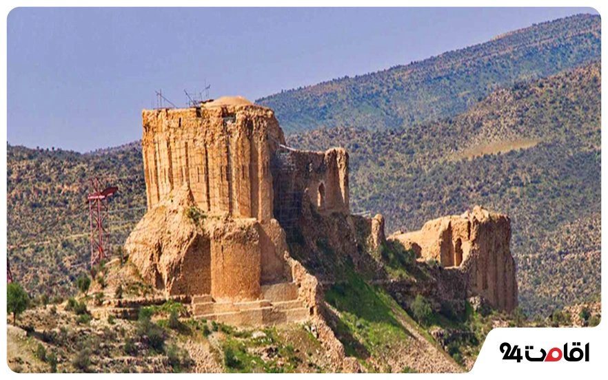 قلعه دختر؛ یکی از دیدنی های فارس در فیروزآباد