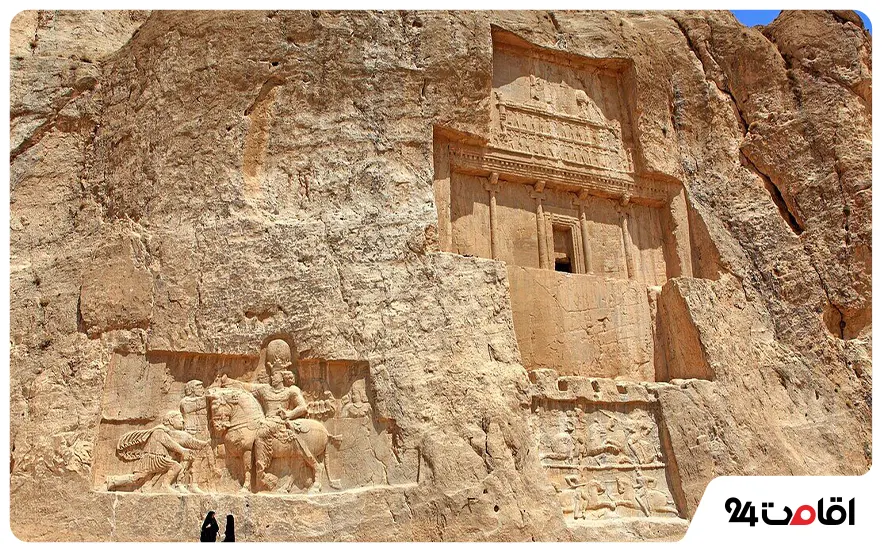 مقبره داریوش؛ یکی از دیدنی‌های تاریخی مرودشت شیراز