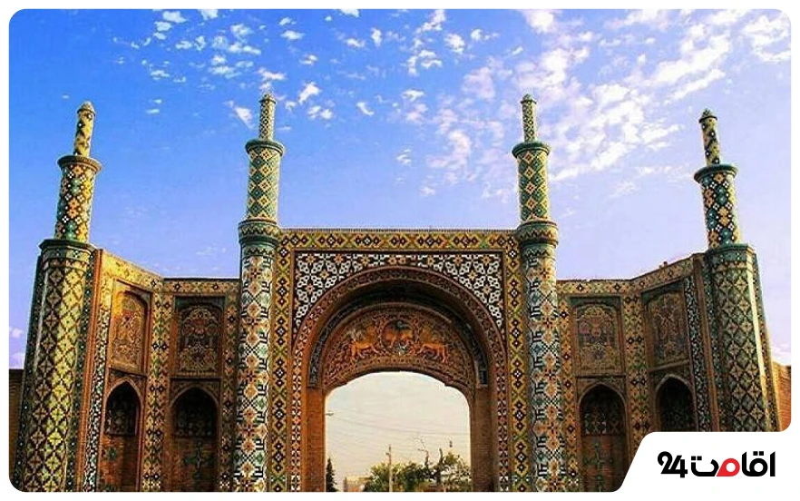 دروازه درب کوشک قزوین
