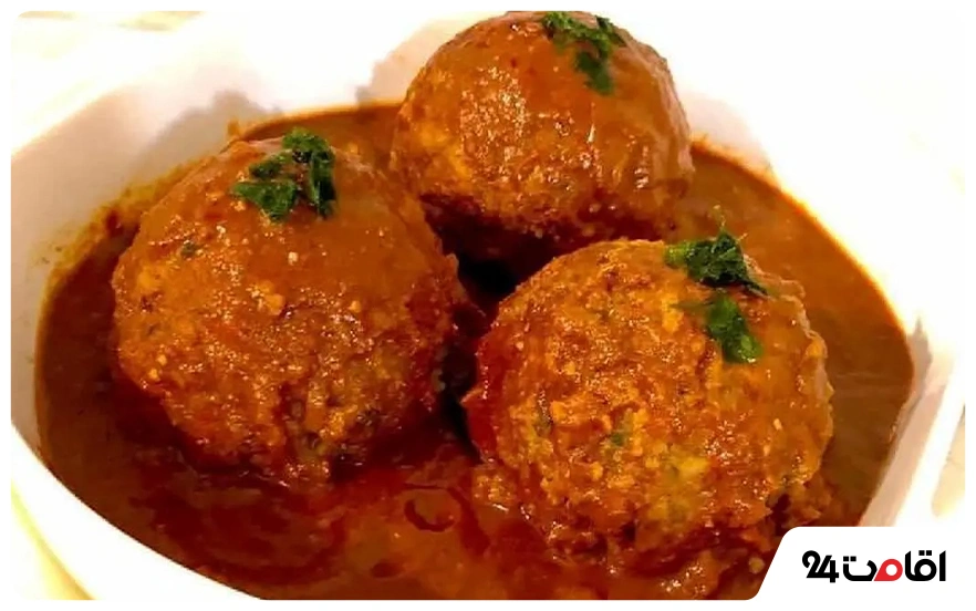 کوفته دست به گردن