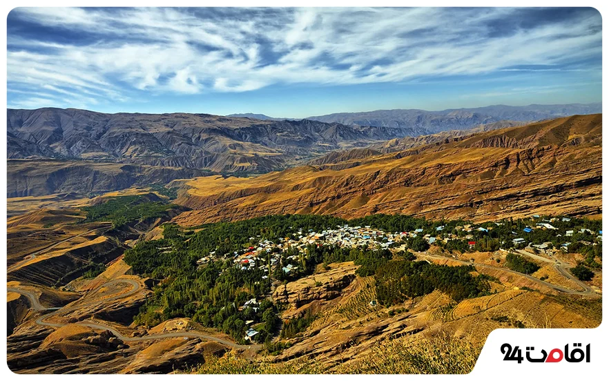 روستای گازرخان؛ یکی از دیدنی های قزوین در طبیعت