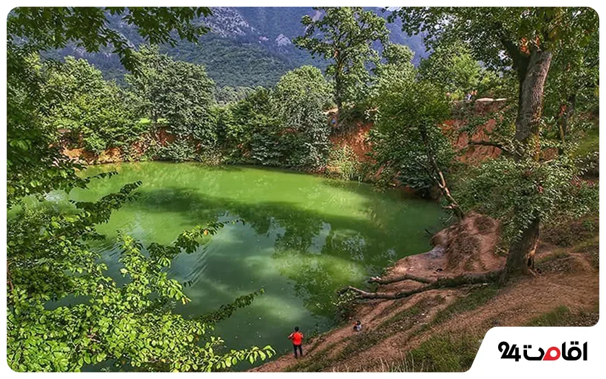 دریاچه گل رامیان