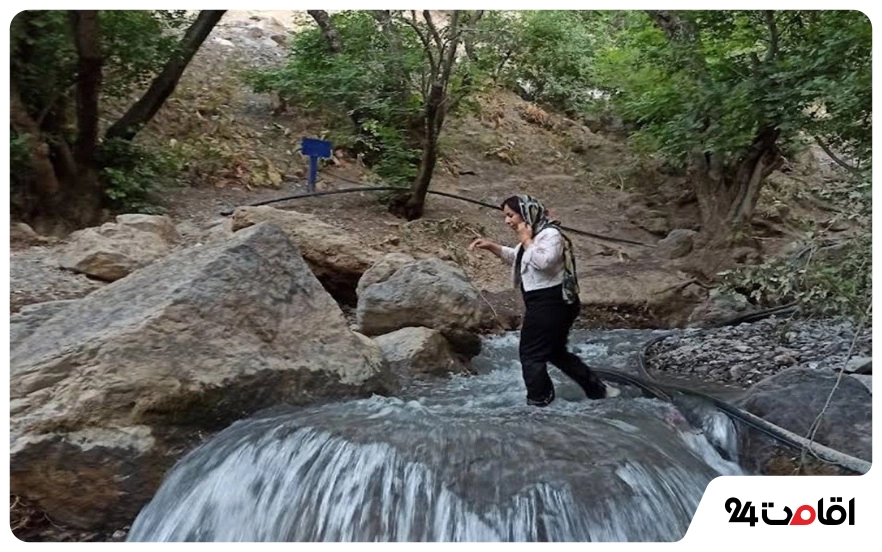 آبشار ارتکند مشهد؛ بهشت گمشده خراسان در روستای ارتکند را بهتر بشناسید 2 مسیر پیاده آبشار ارتکند