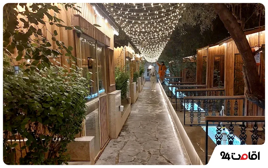 باغ رستوران فانوس اردبیل