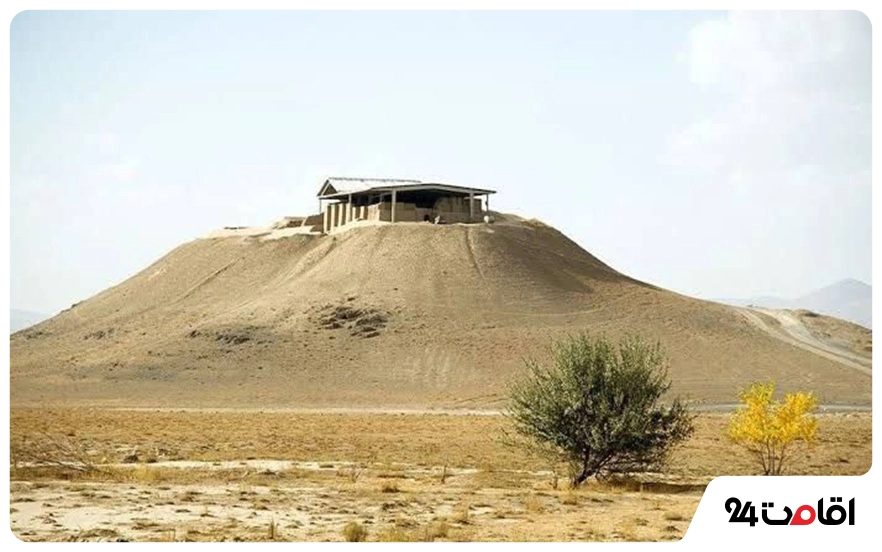 تپه نوشیجان؛ همه چیز در مورد آتشکده و تپه نوشیجان ملایر 6 حصار تپه نوشیجان