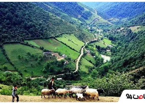 ییلاق شکردشت در روستایی به همین نام
