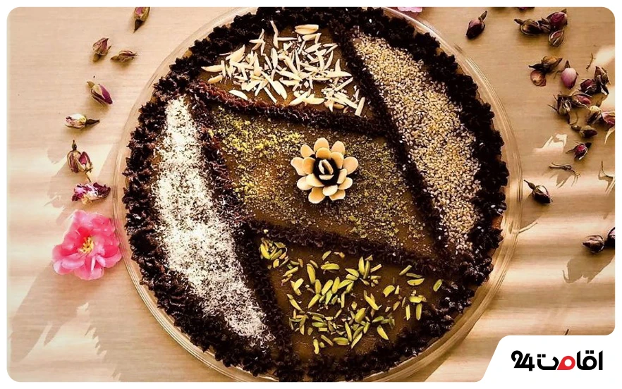 قره حلوا یا حلوای سیاه اردبیلی