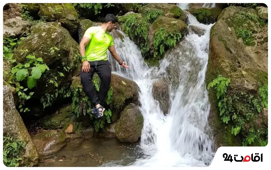 حوضچه آبشار چلندر