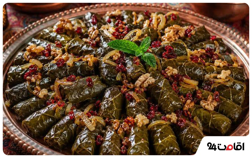 دلمه برگ مو