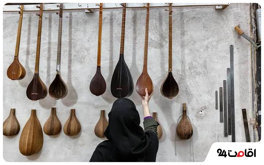 سازهای سنتی؛ یکی از سوغات شناخته شده اردبیل