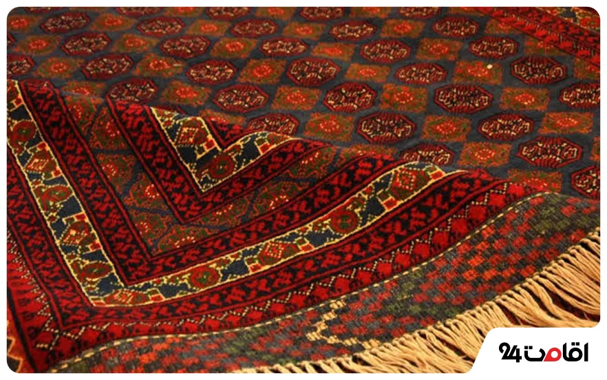 قالی ترکمن؛ یکی از سوغات ارزشمند و زیبای شمالی
