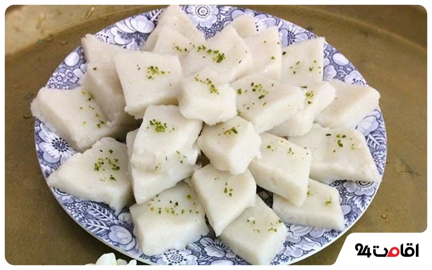 آغ حلوا یا حلوای سفید اردبیلی