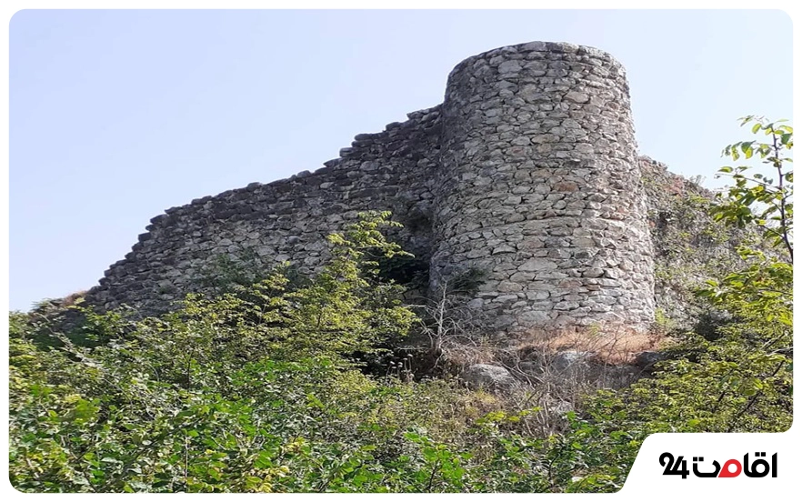 قلعه مارکوه رامسر؛ قلعه تاریخی با قدمت بیش از 1000 سال 7 معماری قله مارکوه