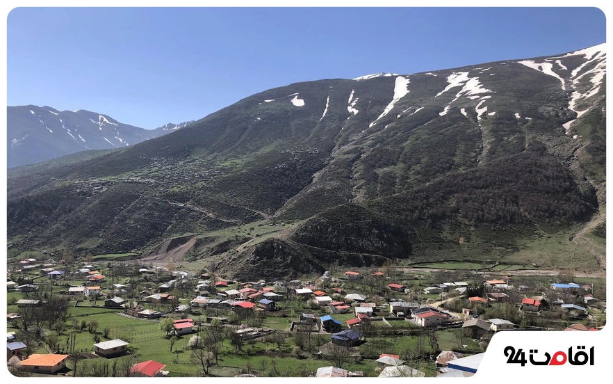 روستای دلیر؛ جاذبه خاص چالوس را بهتر بشناسید! 8 نمای دور از روستای دلیر چالوس