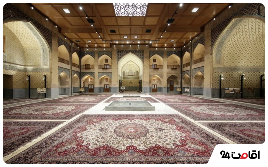 جاهای دیدنی حرم امام رضا؛ جای دیدنی و زیارتی داخل حرم 16 مدرسه دودر یا دارالقرآن حرم امام رضا