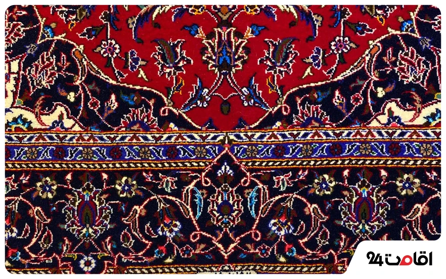 سوغات کاشان چیست؟ از گلاب و شیرینی تا صنایع دستی 11 فرش کاشان