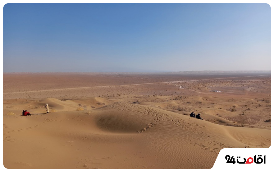 کویر ابوزید آباد کاشان