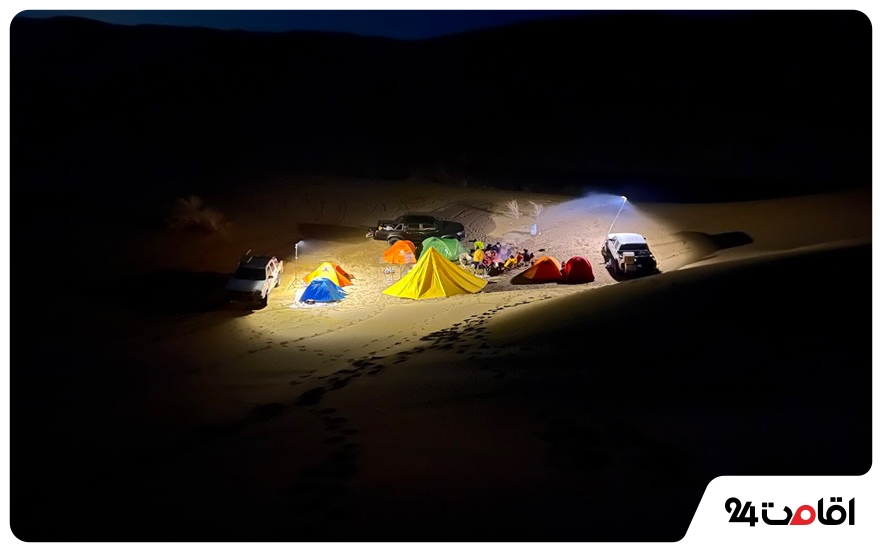 کویر ابوزید آباد؛ بکرترین و آرامترین کویر کاشان 8 کمپ شبانه کویر ابوزید آباد