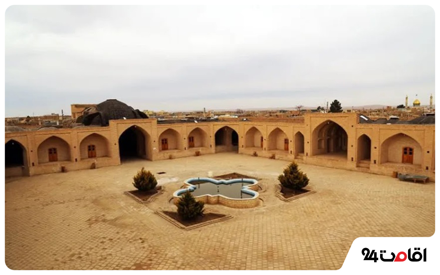 کویر ابوزید آباد؛ بکرترین و آرامترین کویر کاشان 7 کاروانسرای دیدنی صفوی