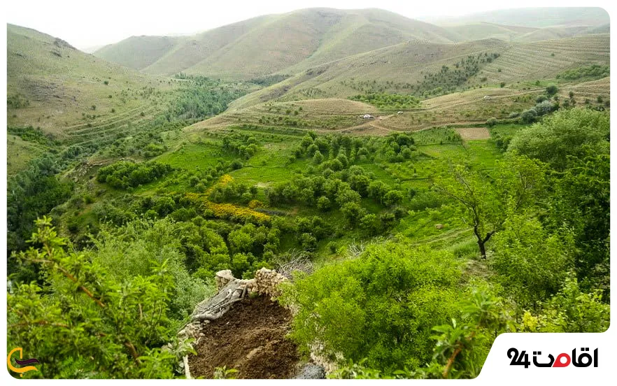 روستای چناقچی علیا در شهرستان زرندیه