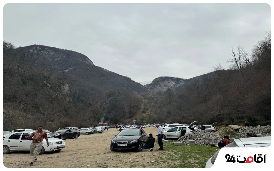 روستای زیارت و جمعیت مسافران