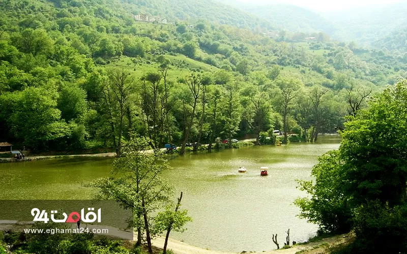 دریاچه شورمست پل سفید