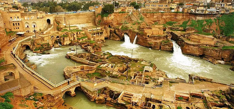 سازه‌های تاریخی و آبی شوشتر خوزستان