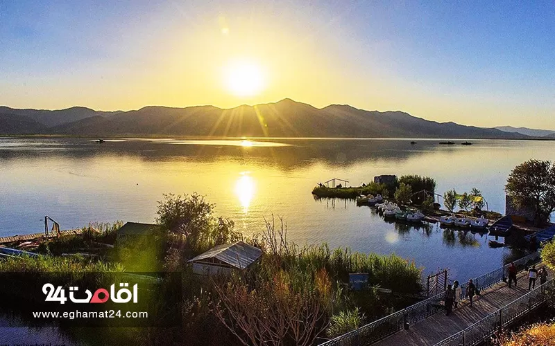 مسیریابی دریاچه زریوار مریوان