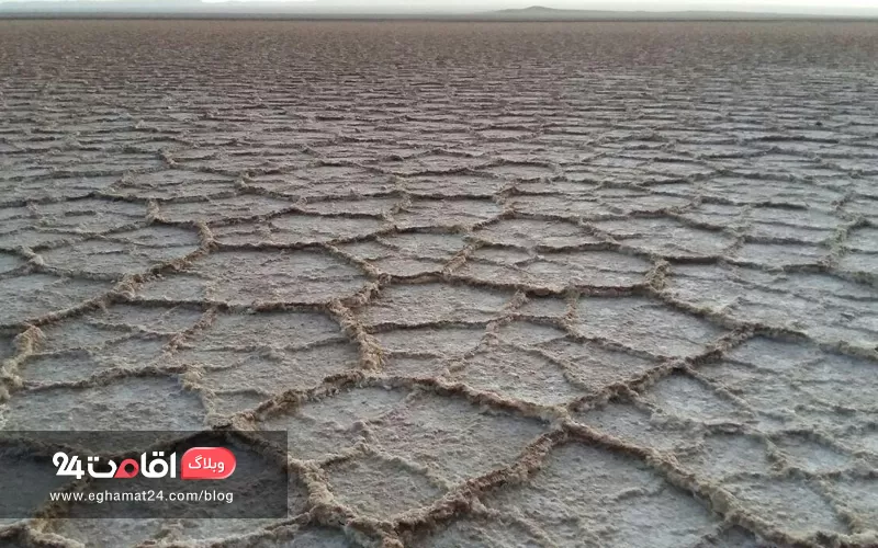 دریاچه نمک خور اصفهان
